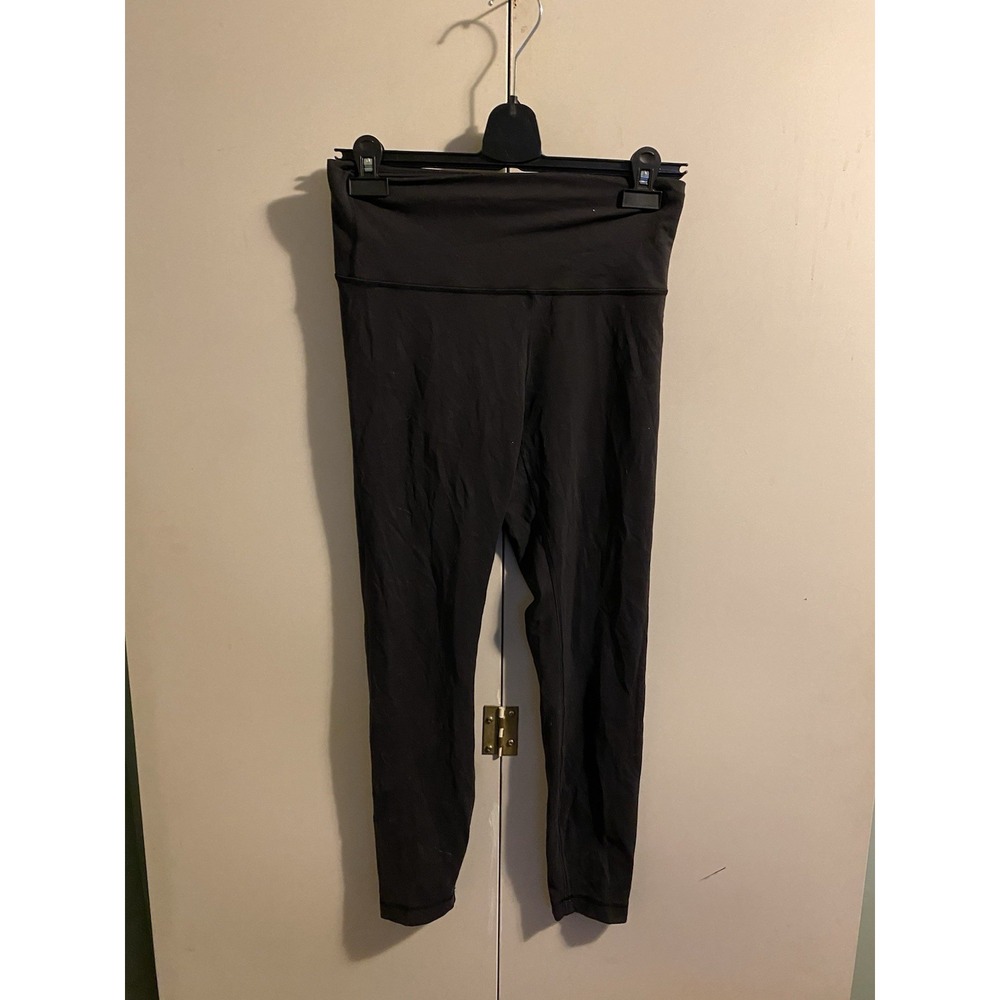 Lululemon Wunder Train High Rise 25" Leggings Black Women's Size 8 Workout